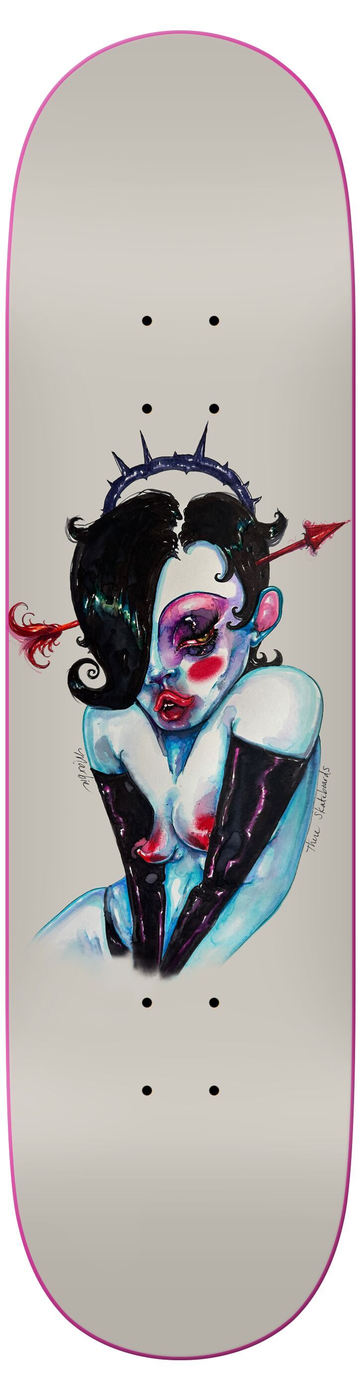 There Skateboard Deck Marbie Blake Armstrong Darling 8.5 There Skateboard Deck Marbie Blake Armstrong Darling 8.5