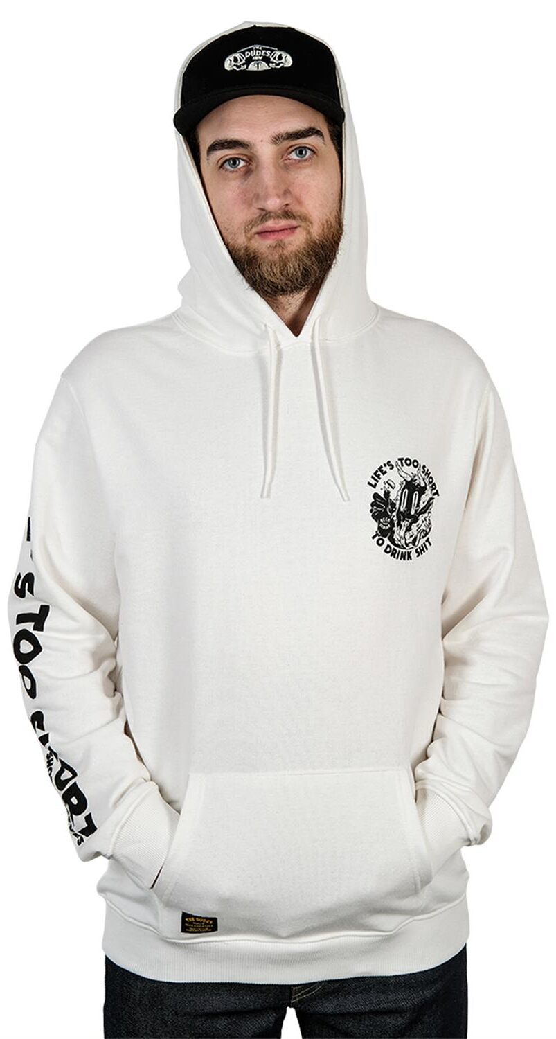 The Dudes Helles In Hell Hoody - off-white XXXL