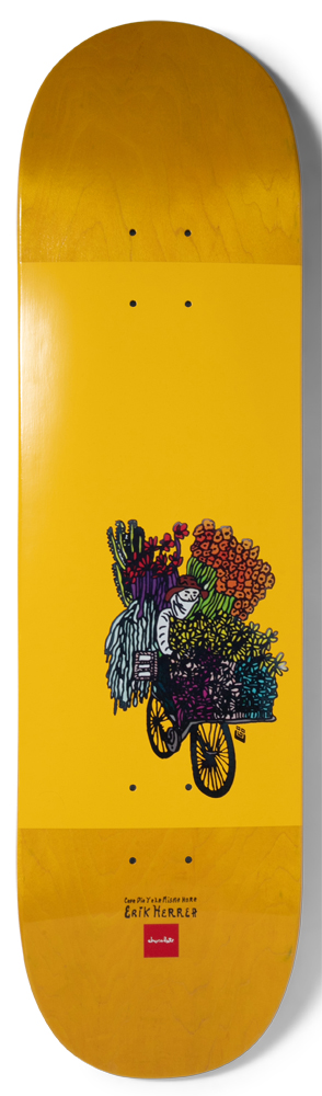 Chocolate Skateboard Deck Herrera Cada Dia 8,375 Chocolate Skateboard Deck Herrera Cada Dia 8,375