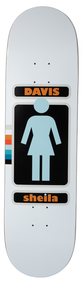 Girl Skateboard Deck Davis 93 Til Palette 8,375