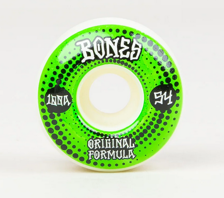Bones Wheels Skateboard Rolls 100s OG#5 Wide 100A V4 54mm