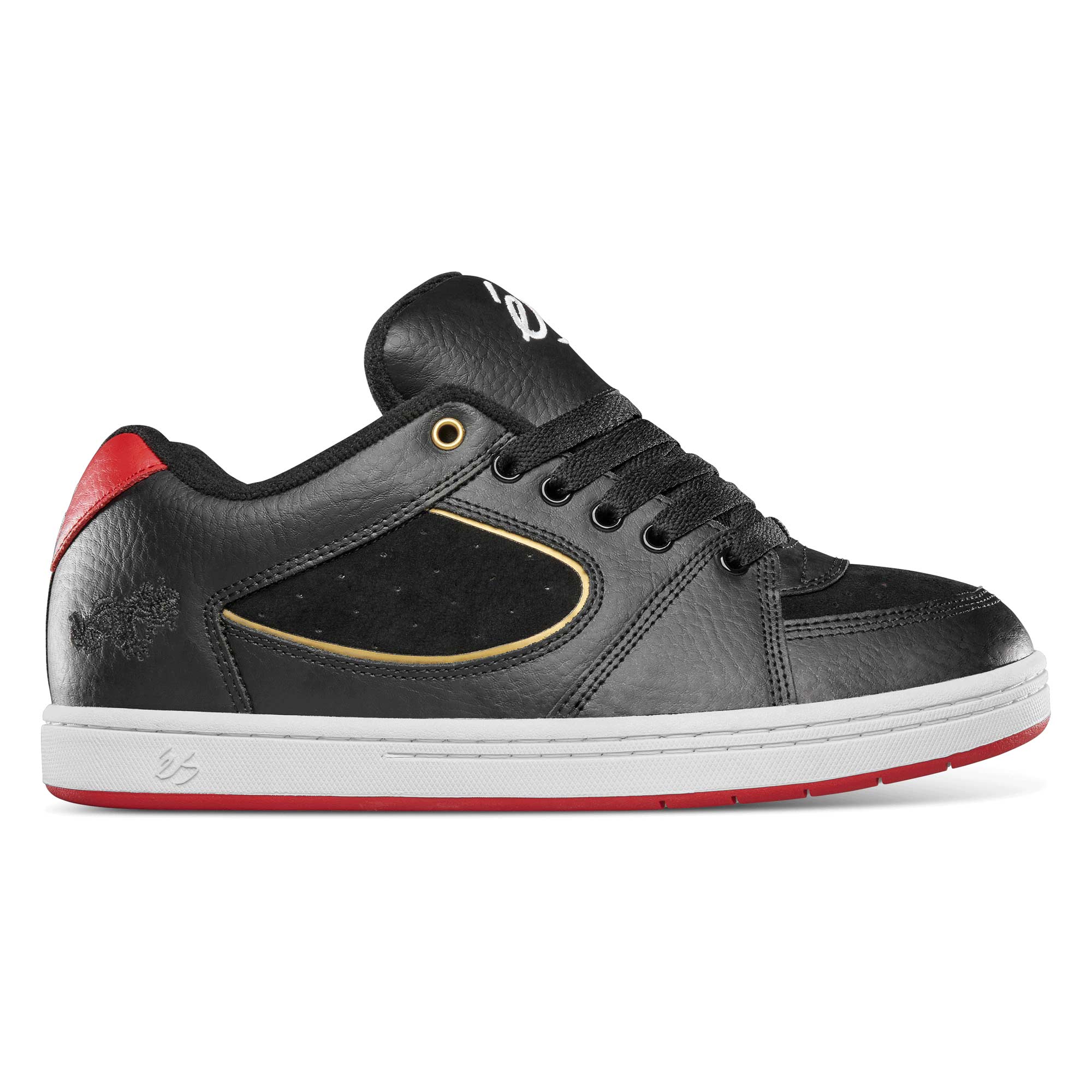 eS SKB Shoe ACCEL OG bla/gol/whi, black/gold/white 4½