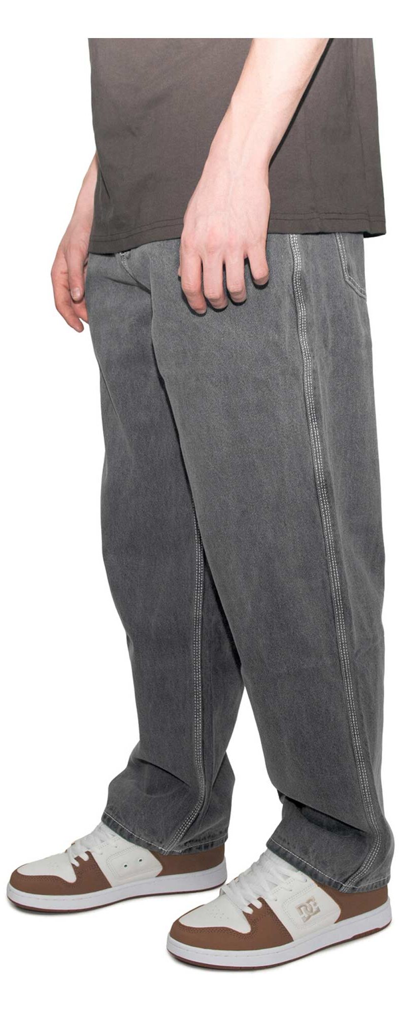 NNSNS Pant BIGFOOT grey washed NNSNS Pant BIGFOOT, grey washed 34/34