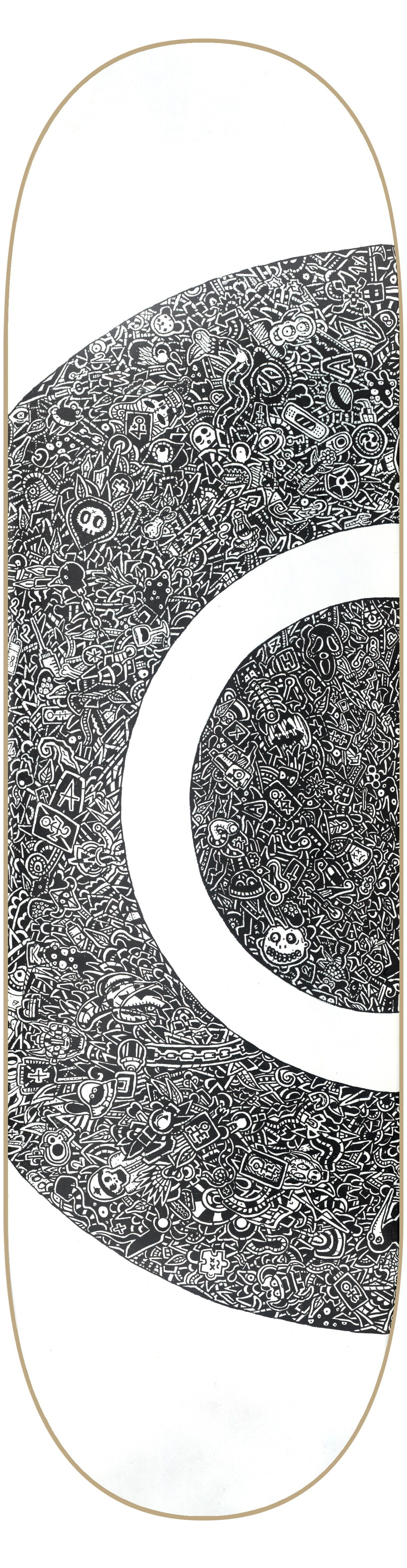 Curare Timo Ladage Art Print #1 LTD Skateboard Deck Curare Timo Ladage Art Print #1 LTD Skateboard Deck