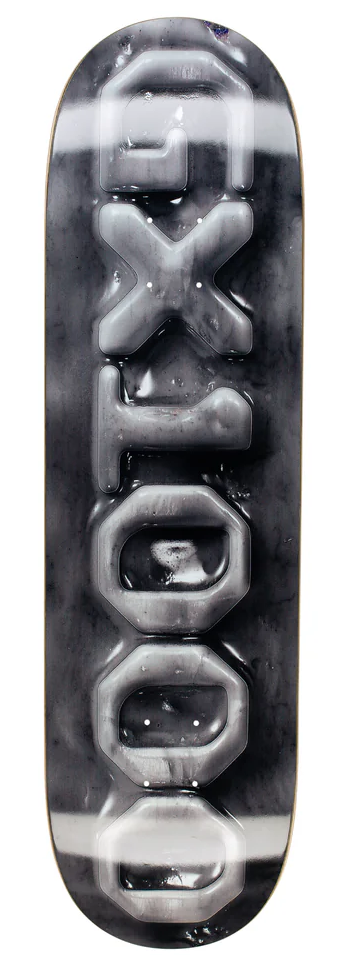 GX1000 Skateboard Deck Ceramic Black 8.5