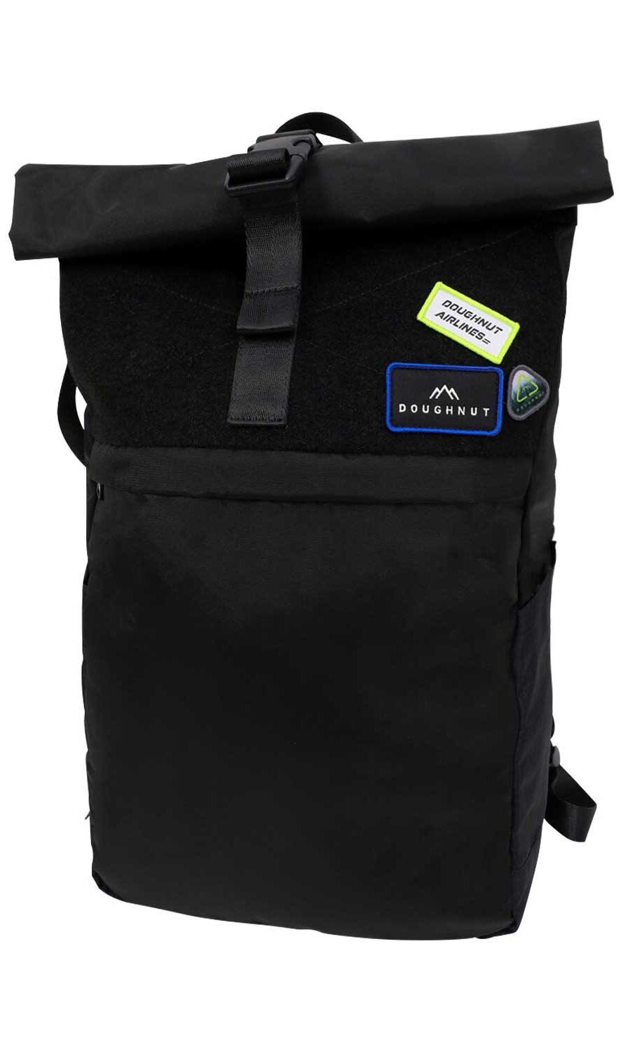 Doughnut Jetpack Doughnut Airlines Series Rolltop Rucksack - black Doughnut Jetpack Doughnut Airlines Series Rolltop Rucksack - black