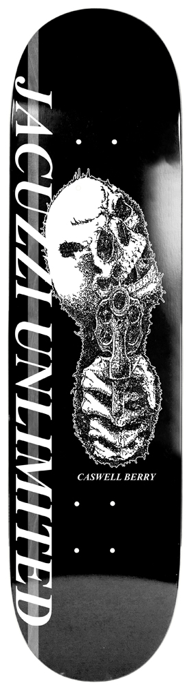 Jacuzzi Skateboard Deck Berry Gunner 8,25