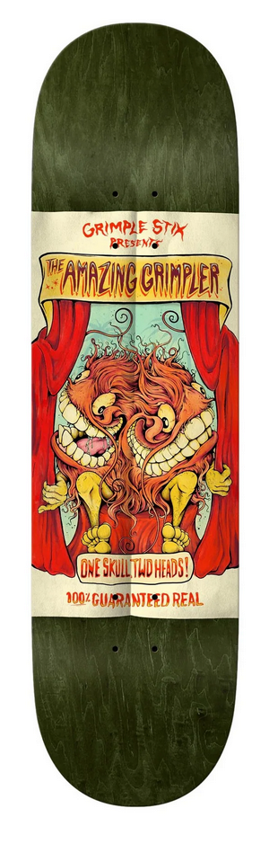 Anti Hero Grimple Stix Sideshow Skateboard Deck 8.75 Anti Hero Grimple Stix Sideshow Skateboard Deck 8.75