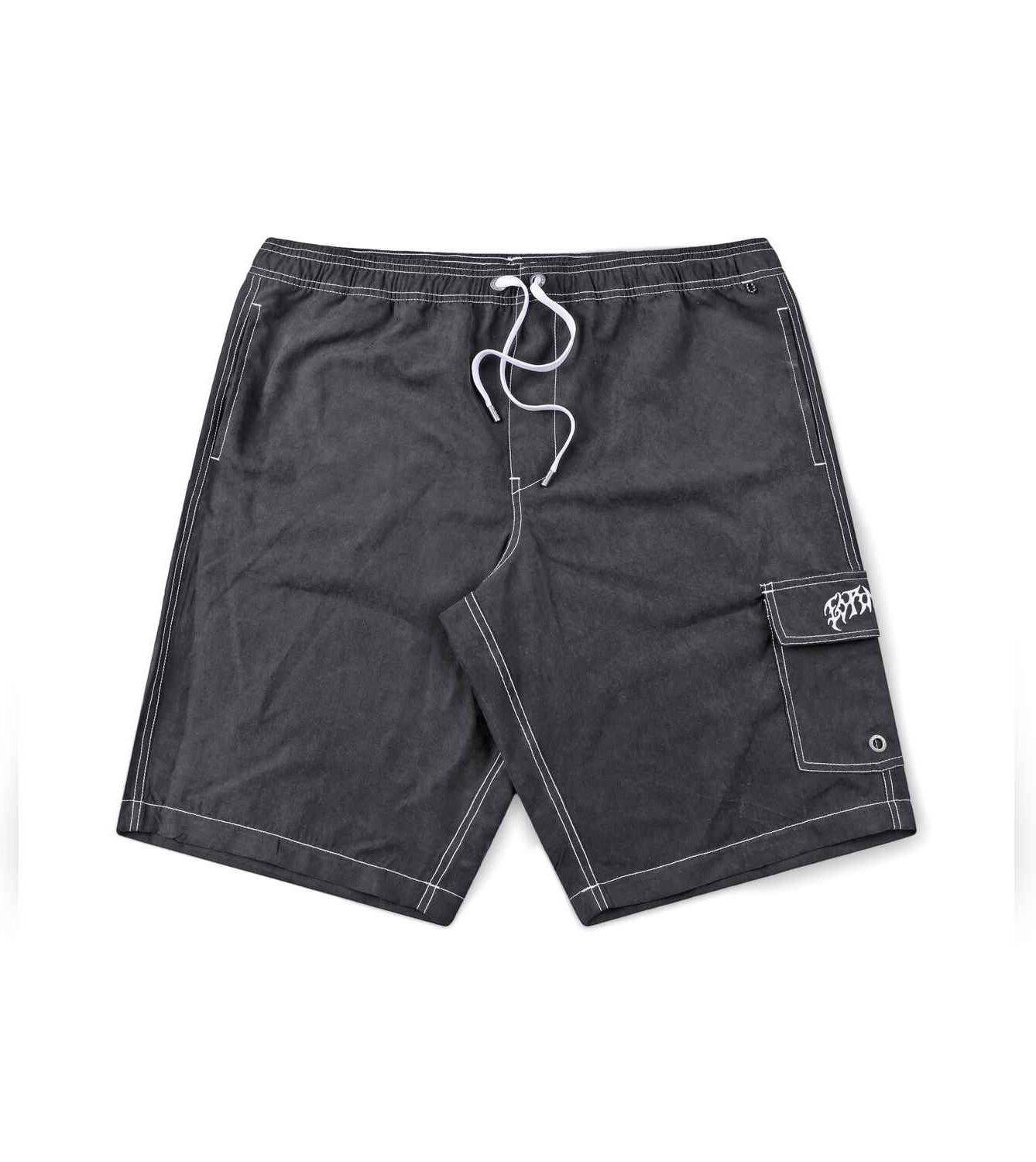 fbo-26106-blk-1 Former Swans Cargo 21 Swim Trunk - black 34