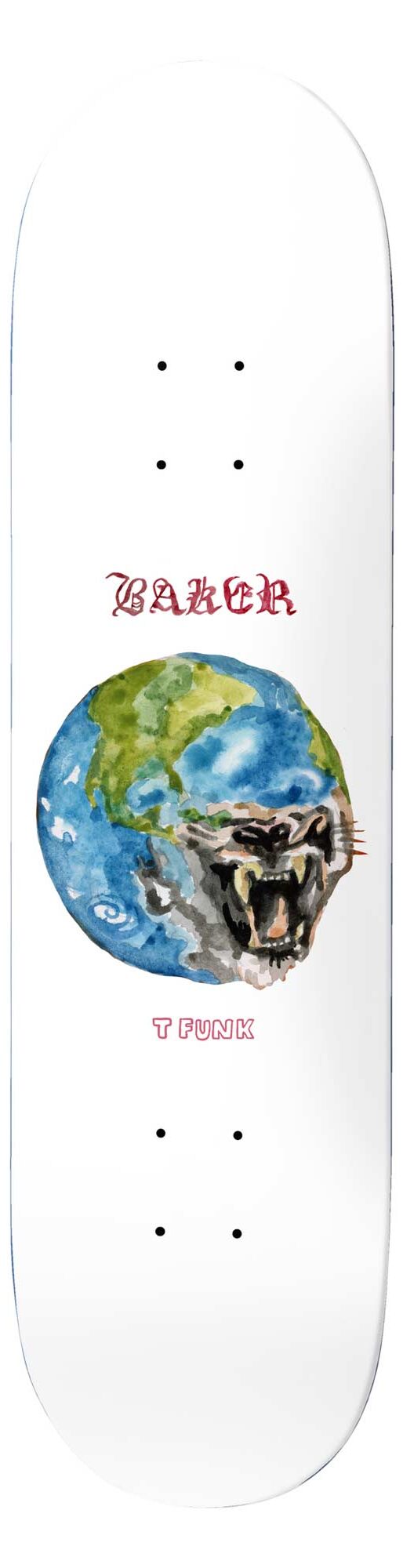 BAKER Deck WATERS TF 8.5, white 8.5 BAKER Deck WATERS TF 8.5, white 8.5