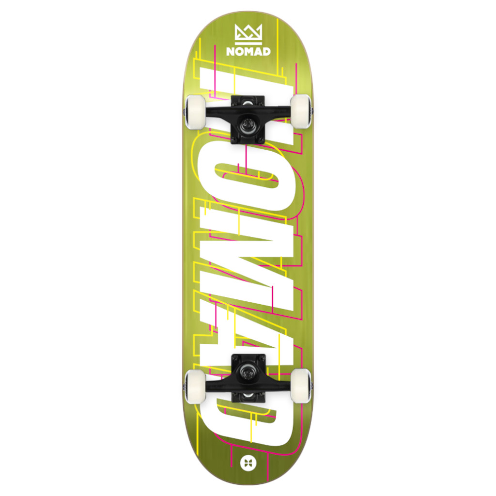 Nomad Glitch Lime Complete Board - 8.25