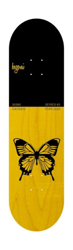 MOB Skateboards x Begoni Single Butterfly Deck - 8.0 MOB Skateboards x Begoni Single Butterfly Deck - 8.0
