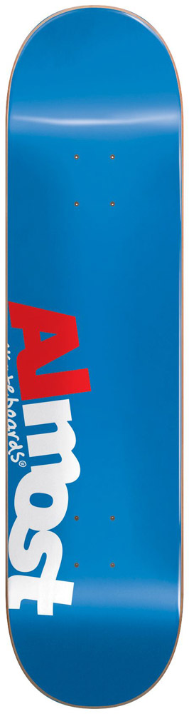 Almost Skateboard Deck Team Most HYB Bleu 8,25