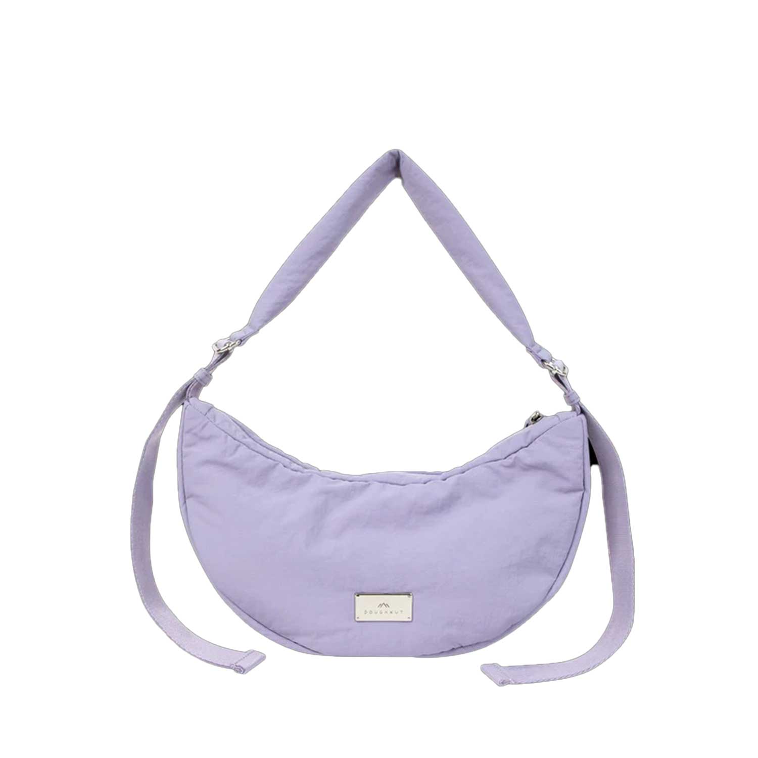 Doughnut Eclair Softies Crossbody Bag - lilac
