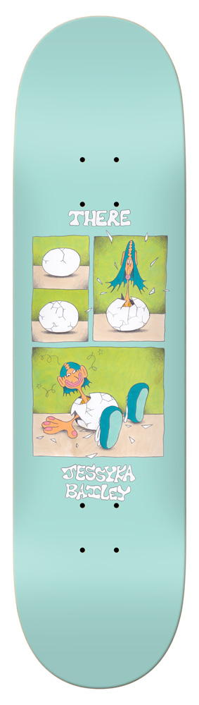 There Skateboard Deck Jessyka Beginnings 8,06