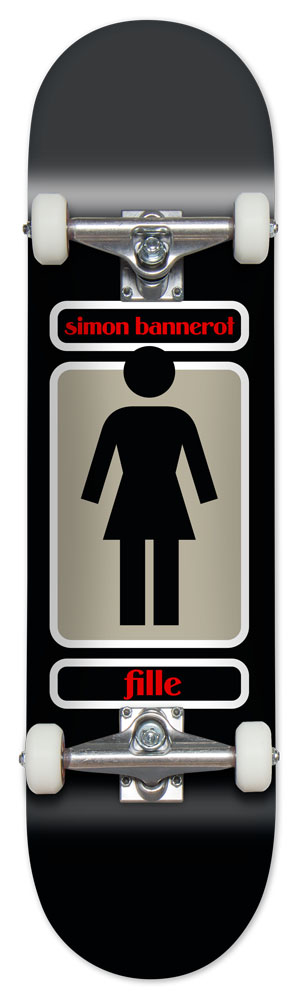 Girl Complete board Bannerot 93 Til Inf WR#41 8,00