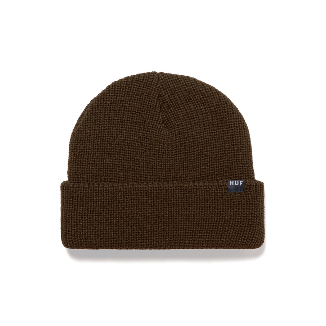 HUF Set Usual Beanie - mud HUF Set Usual Beanie - mud