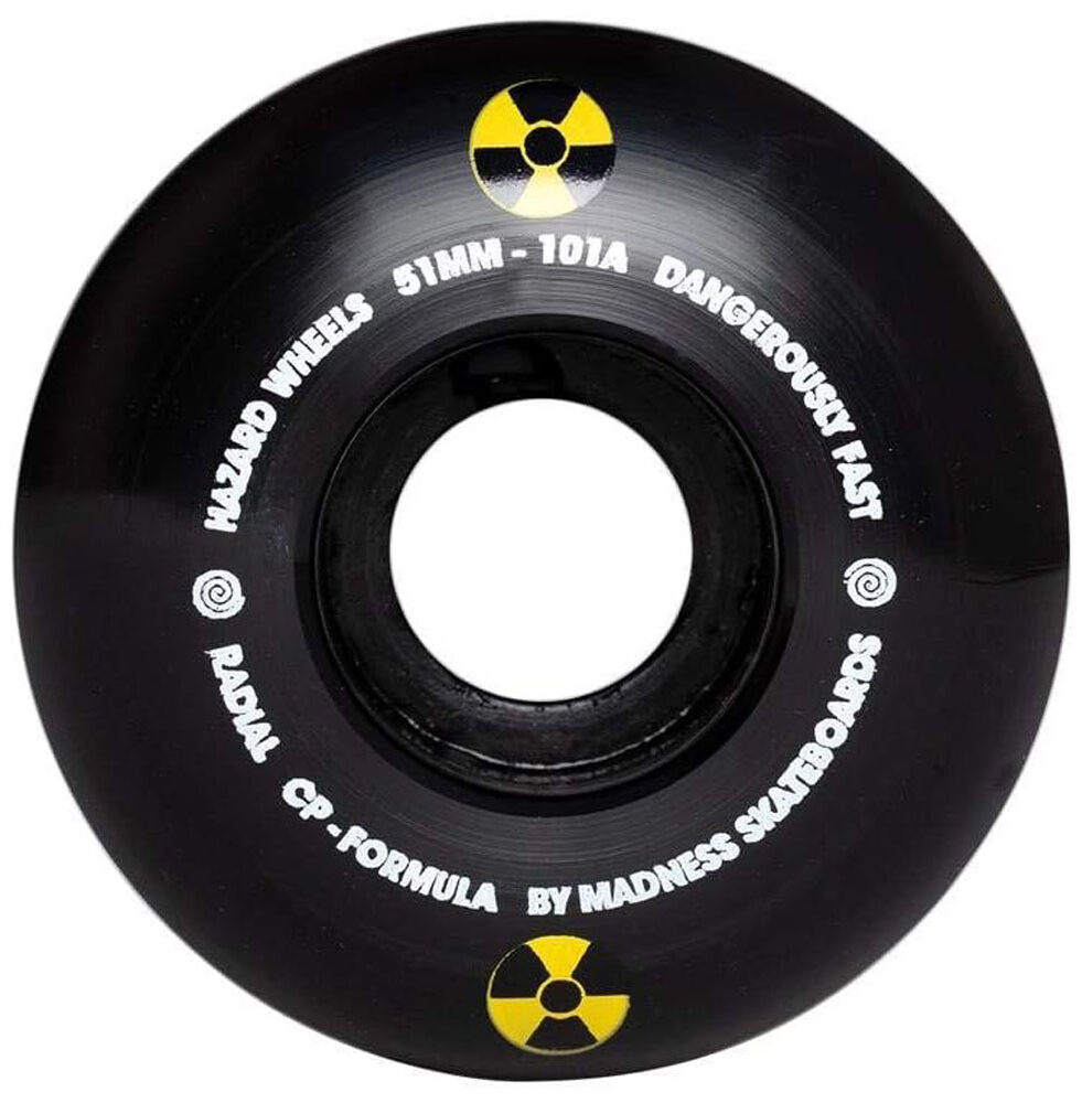 Rolle Hazard 51mm Swirl Radial Blk Rolle Hazard 51mm Swirl Radial Blk