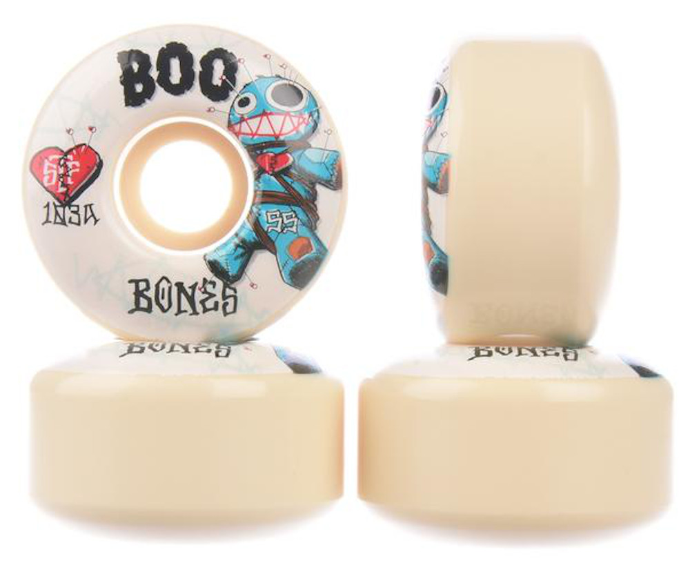 Bones Wheels Skateboard Rollen STF Boo Johnson Voodoo 103A V4 55mm