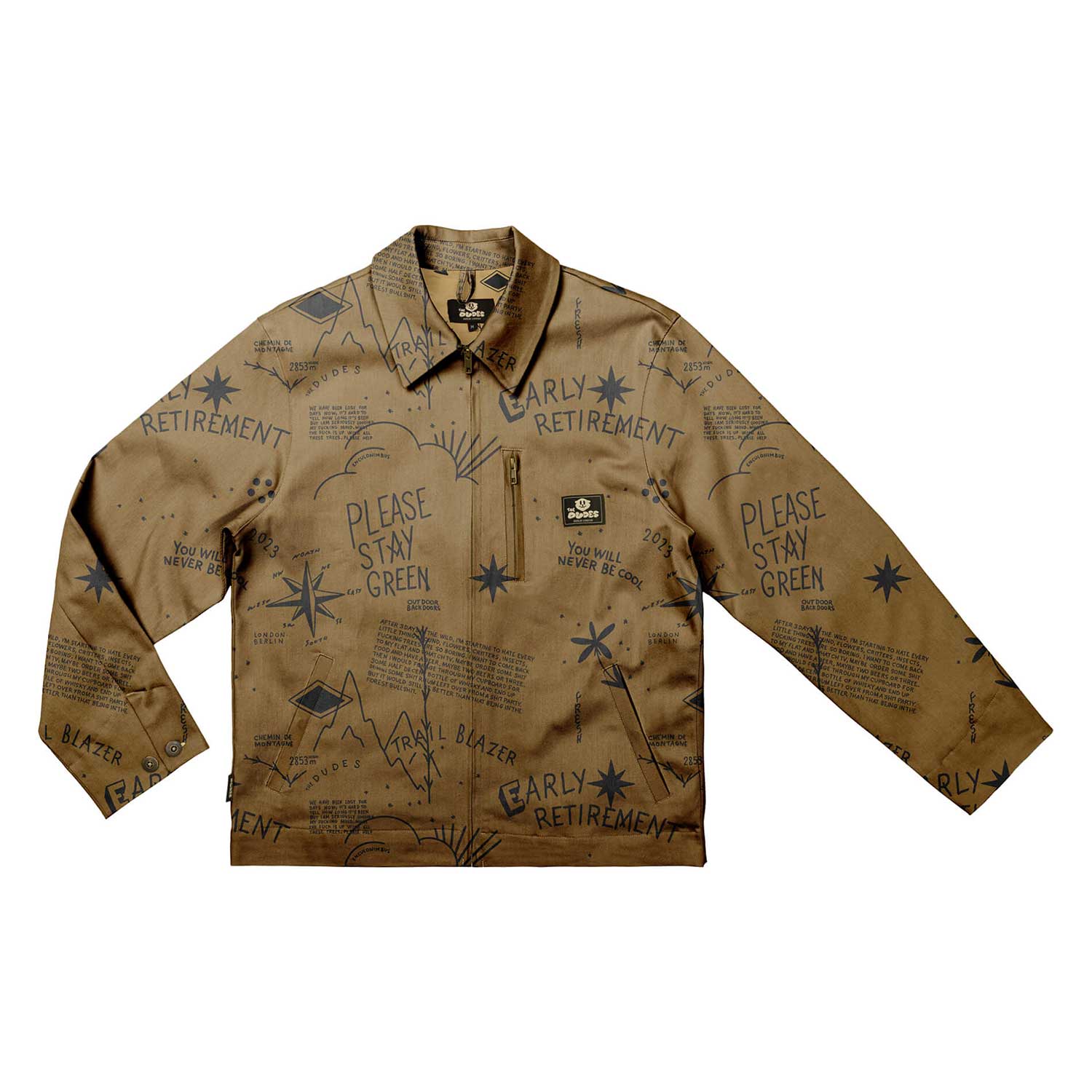 The Dudes Trail Blazer Premium Tom Jacke - multicolor The Dudes Trail Blazer Premium Tom Jacke - multicolor XXXL