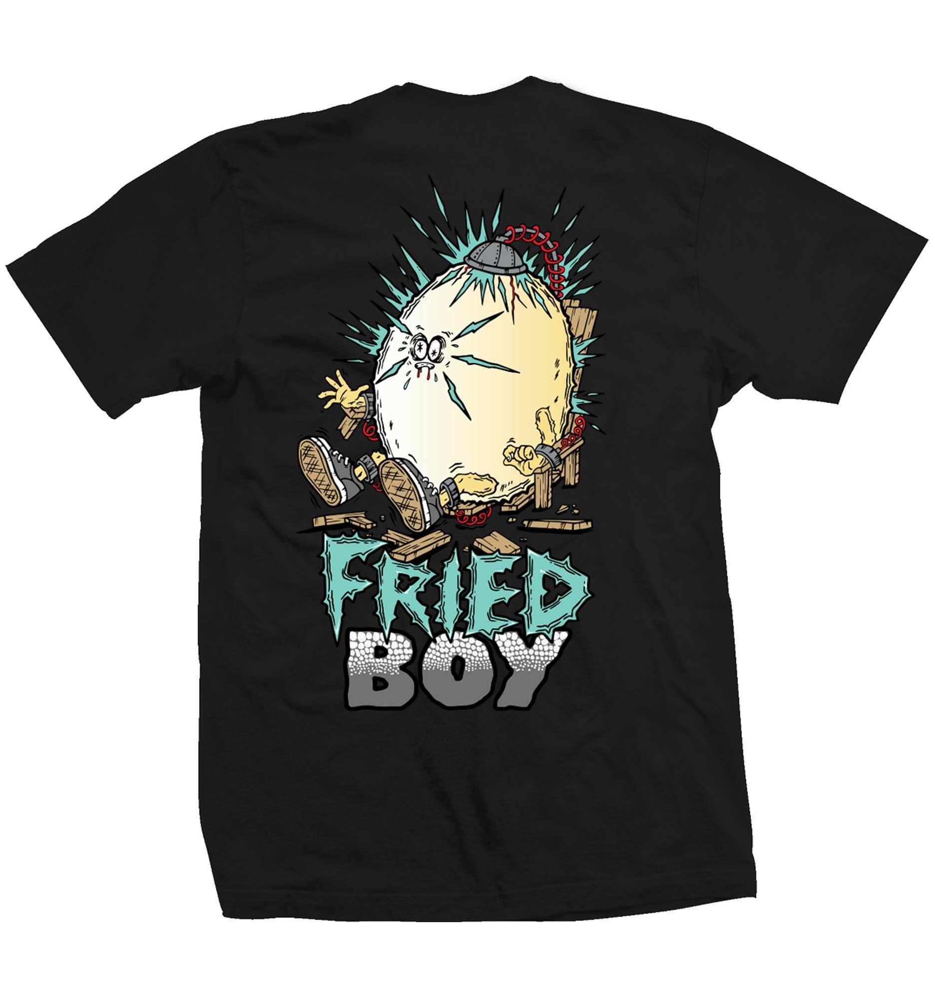 HEROIN T-Shirt FRIED BOY, black XL