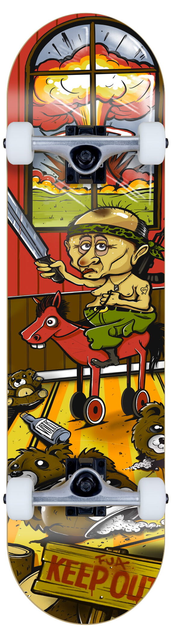 FUA complete Skateboard Putin