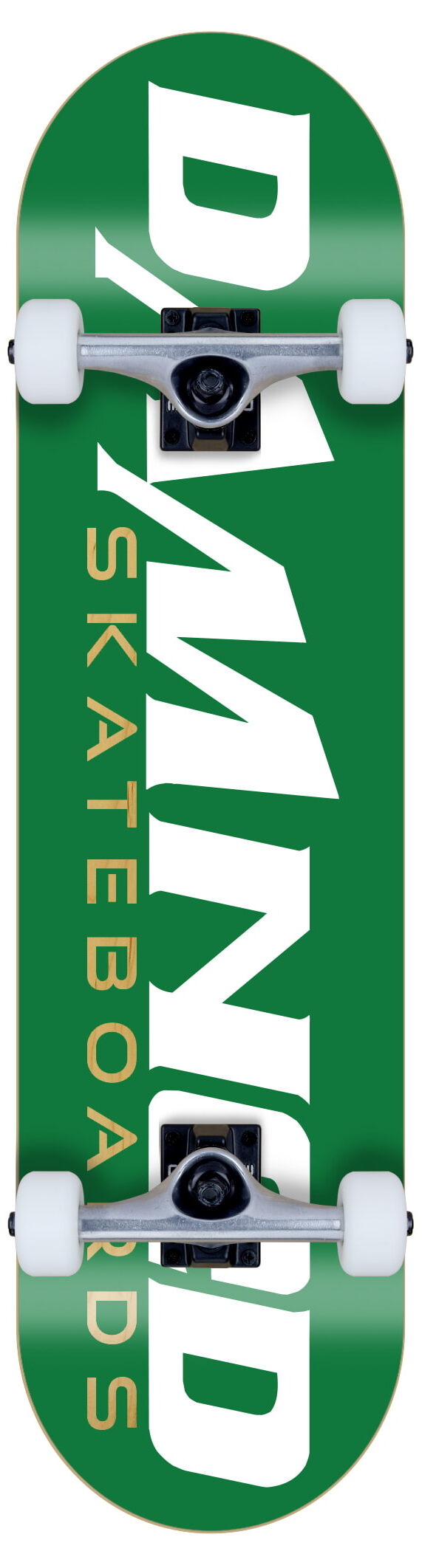 Damned Complete Skateboard Logo Green Damned Complete Skateboard Logo Green