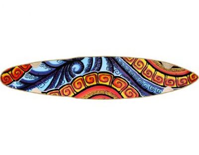 Dregs Bamboo Blanket Longboard-Deck 42 x 9.375