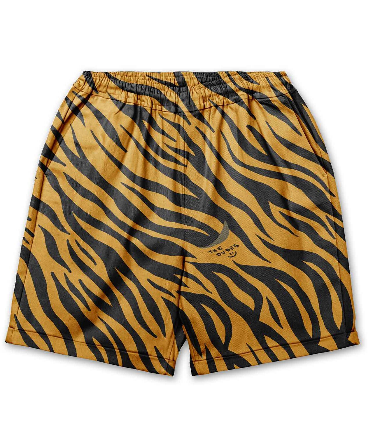 10042662-1 The Dudes TIGRRRR EZ Premium Shorts - Multicolor XXXL
