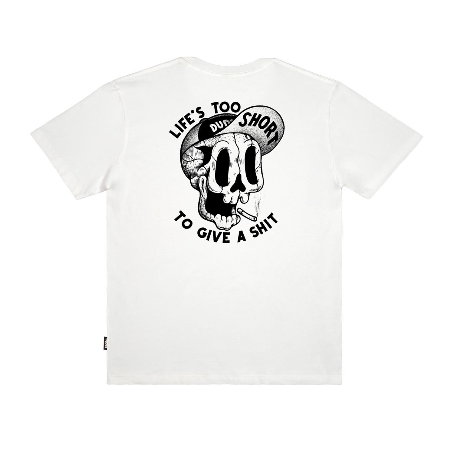 The Dudes Too Short Smokes T-Shirt - off-white XXXL