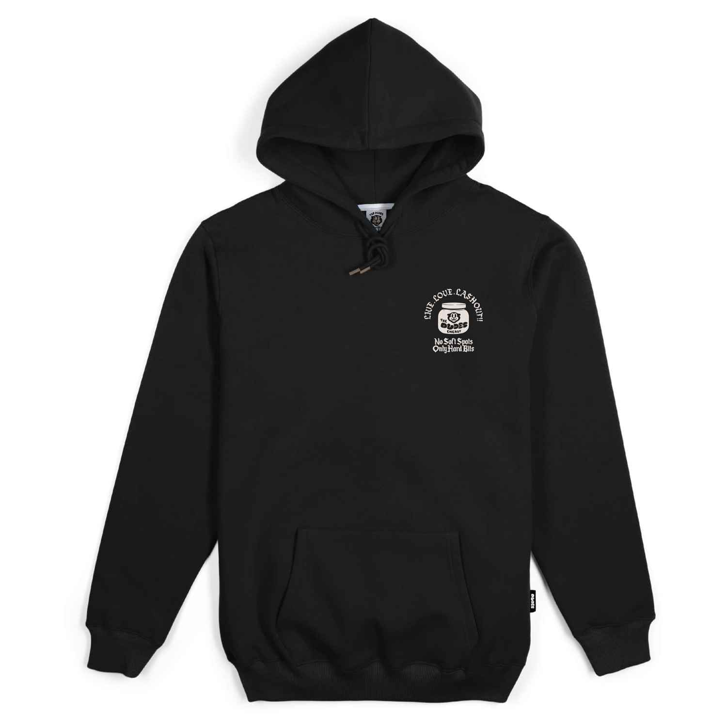 The Dudes Ripped Seasonal Hoodie - black XXXL