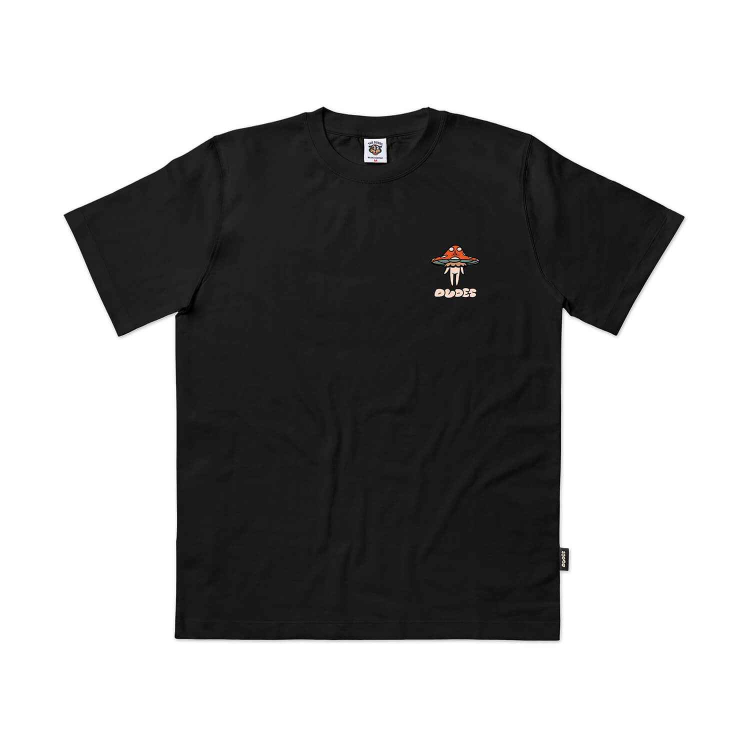 The Dudes Food For Thoughts T-Shirt - black