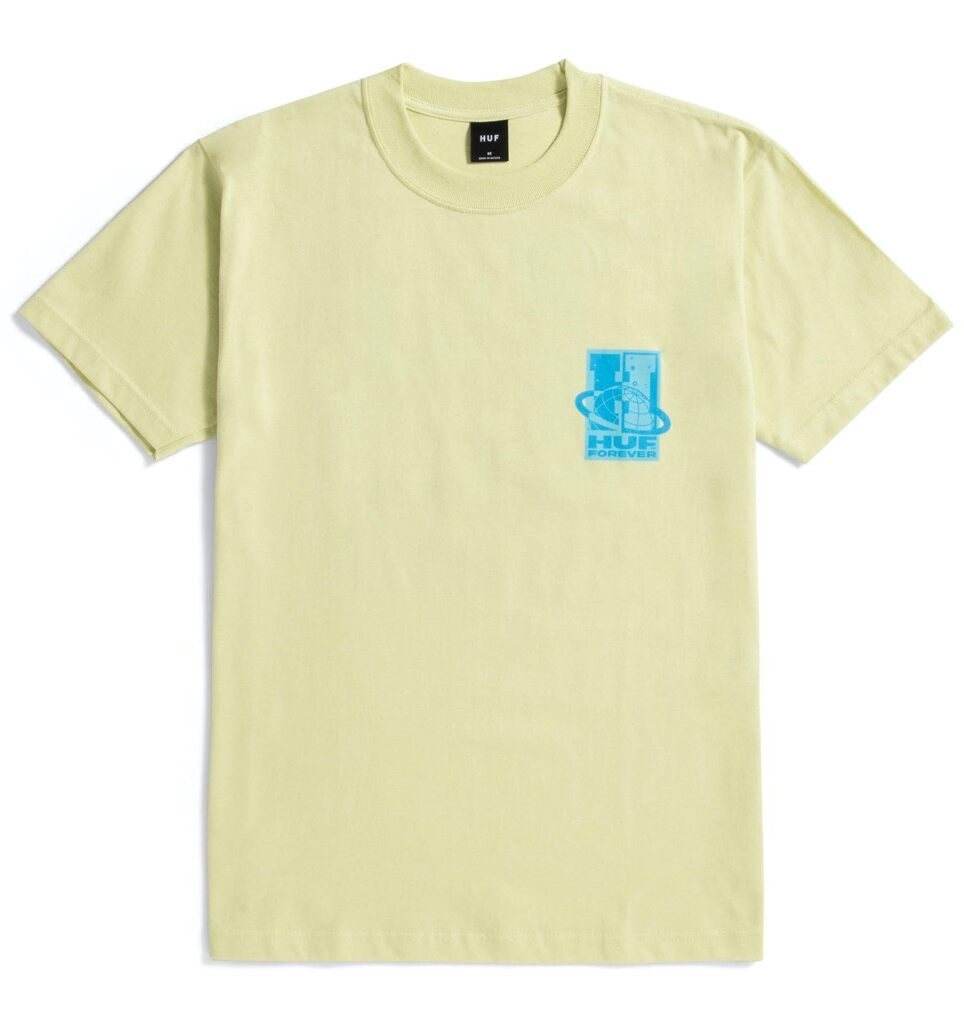 HUF Galaxywide T-Shirt - lime S HUF Galaxywide T-Shirt - lime S