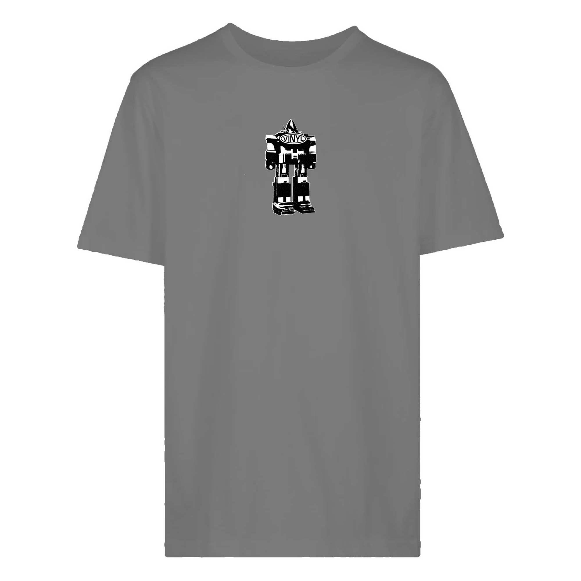 VINYL T-Shirt ROBOT, charcoal L