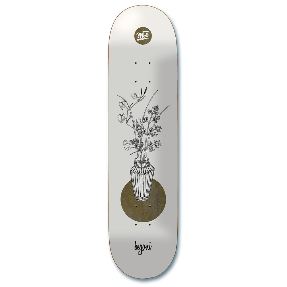 MOB Skateboards x Begoni Vase Deck - 8.0