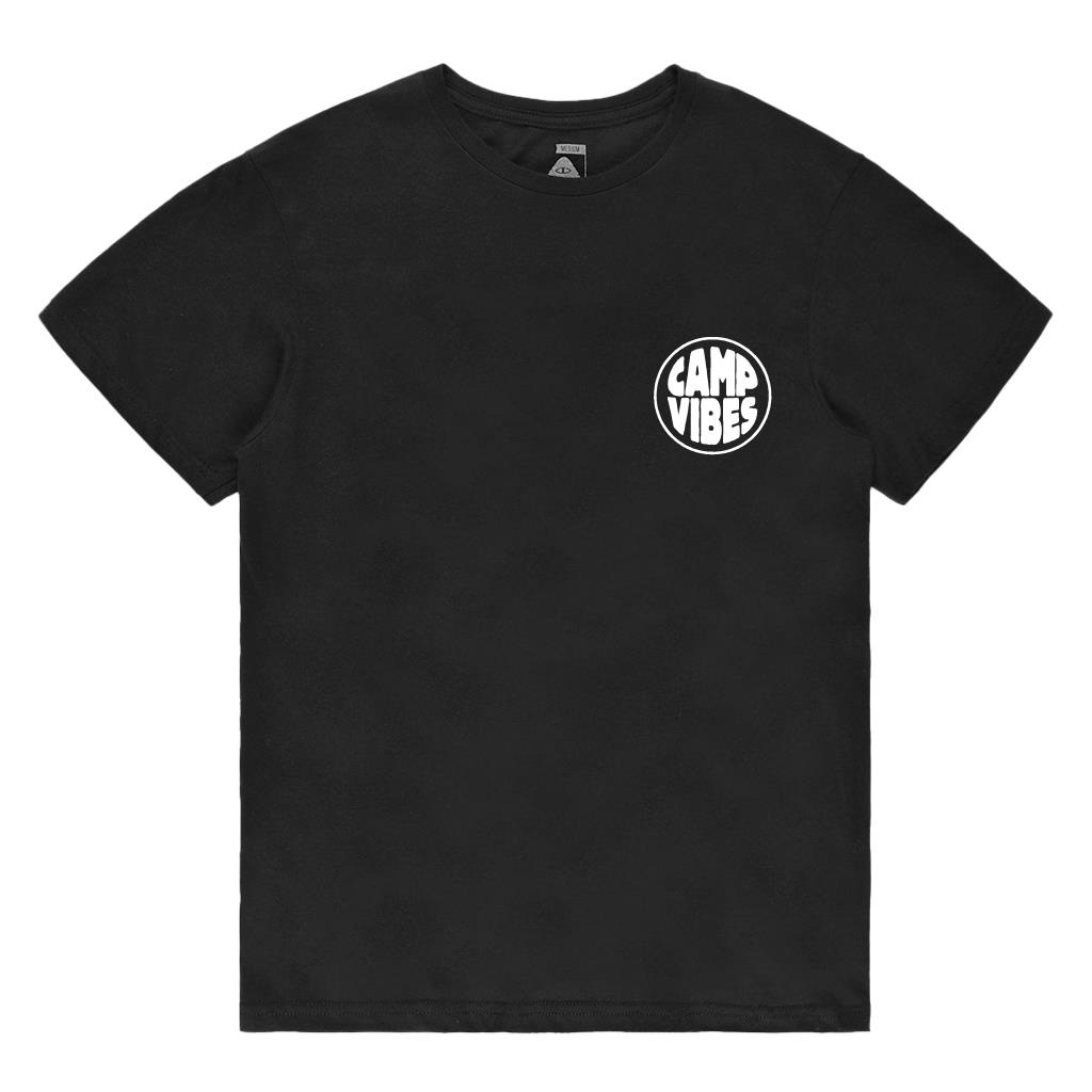 Poler Camp Vibes Circle T-Shirt - black S