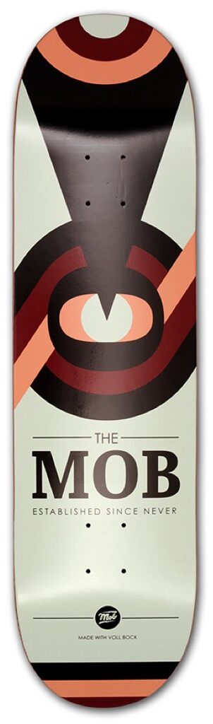 MOB Skateboards Eyechart Deck - 8.5