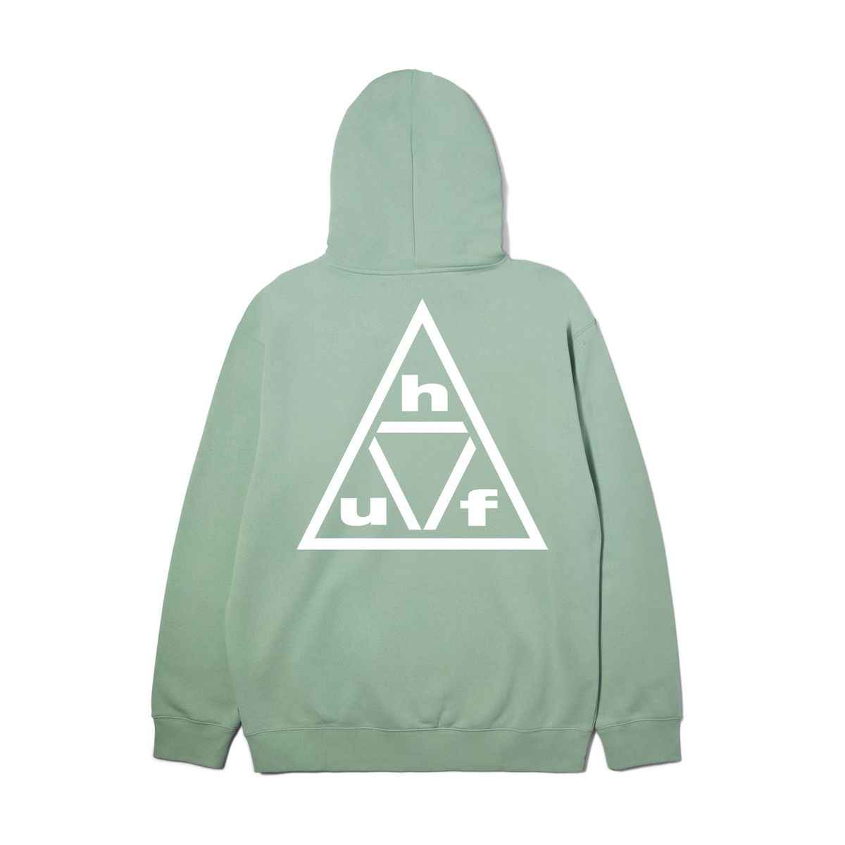 HUF Triple Triangle Hoodie - mint/white XXL