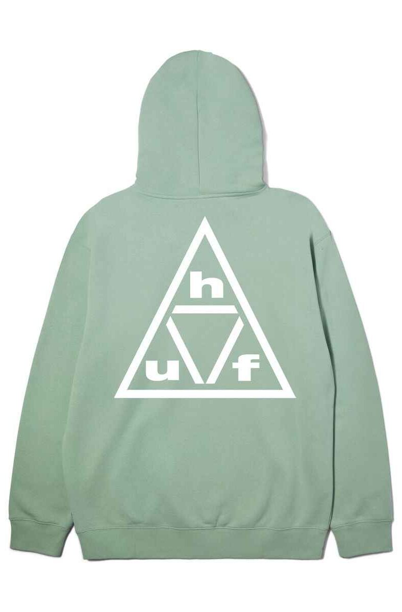pf00832-mntwh-1 HUF Triple Triangle Hoodie - mint/white XXL