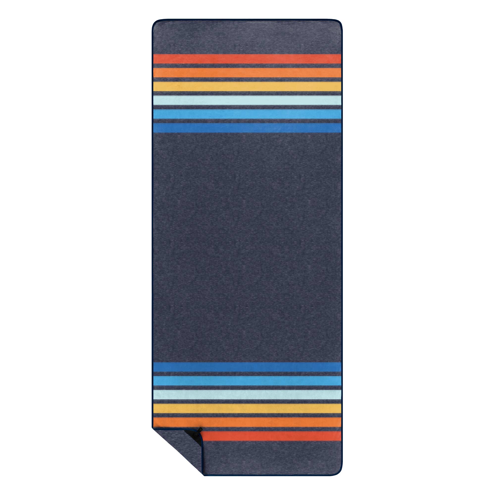 RUMPL Towel EVERYWHERE SHAMMY PRINTED, coast retro rays RUMPL Towel EVERYWHERE SHAMMY PRINTED, coast retro rays