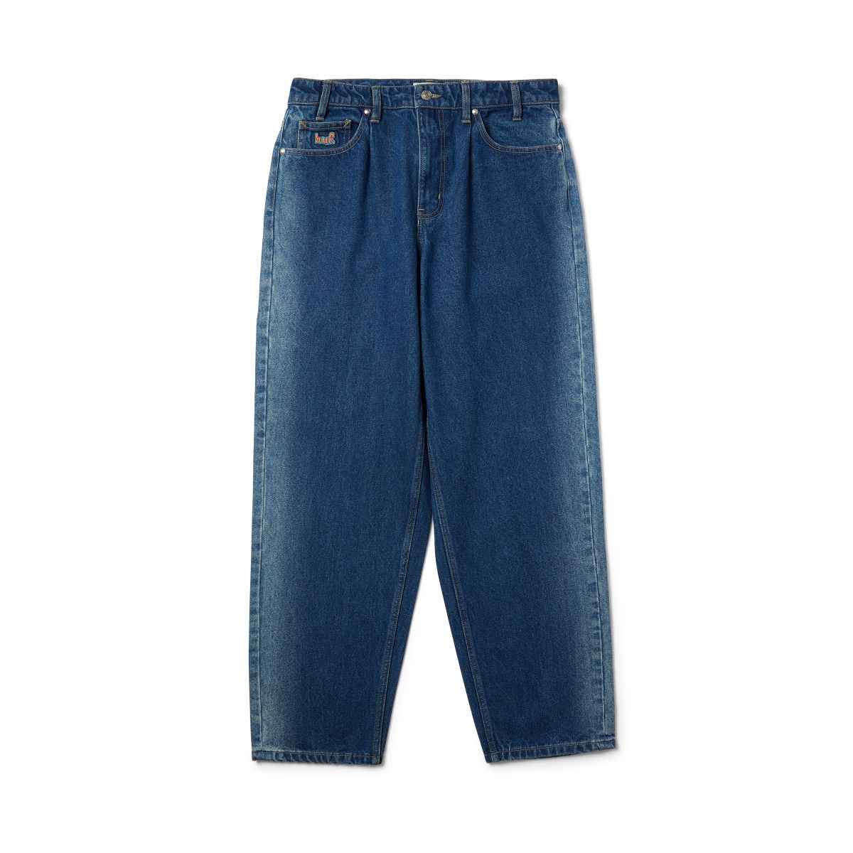 HUF Cromer Washed Pant - stone wash indigo 38