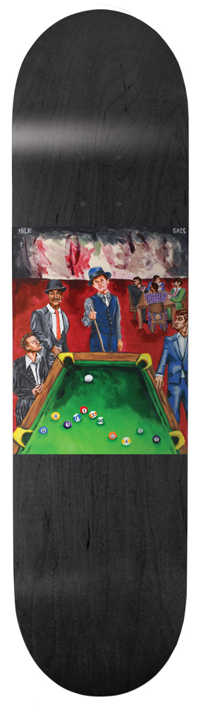 12410300-1 Girl Skateboard Deck Gass Rat Pack 8,125