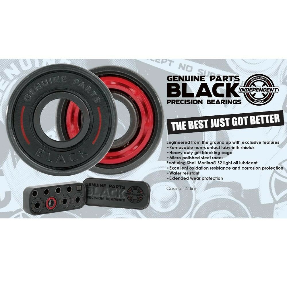 Independent Skateboard Ball Bearing Black Independent Skateboard Ball Bearing Black