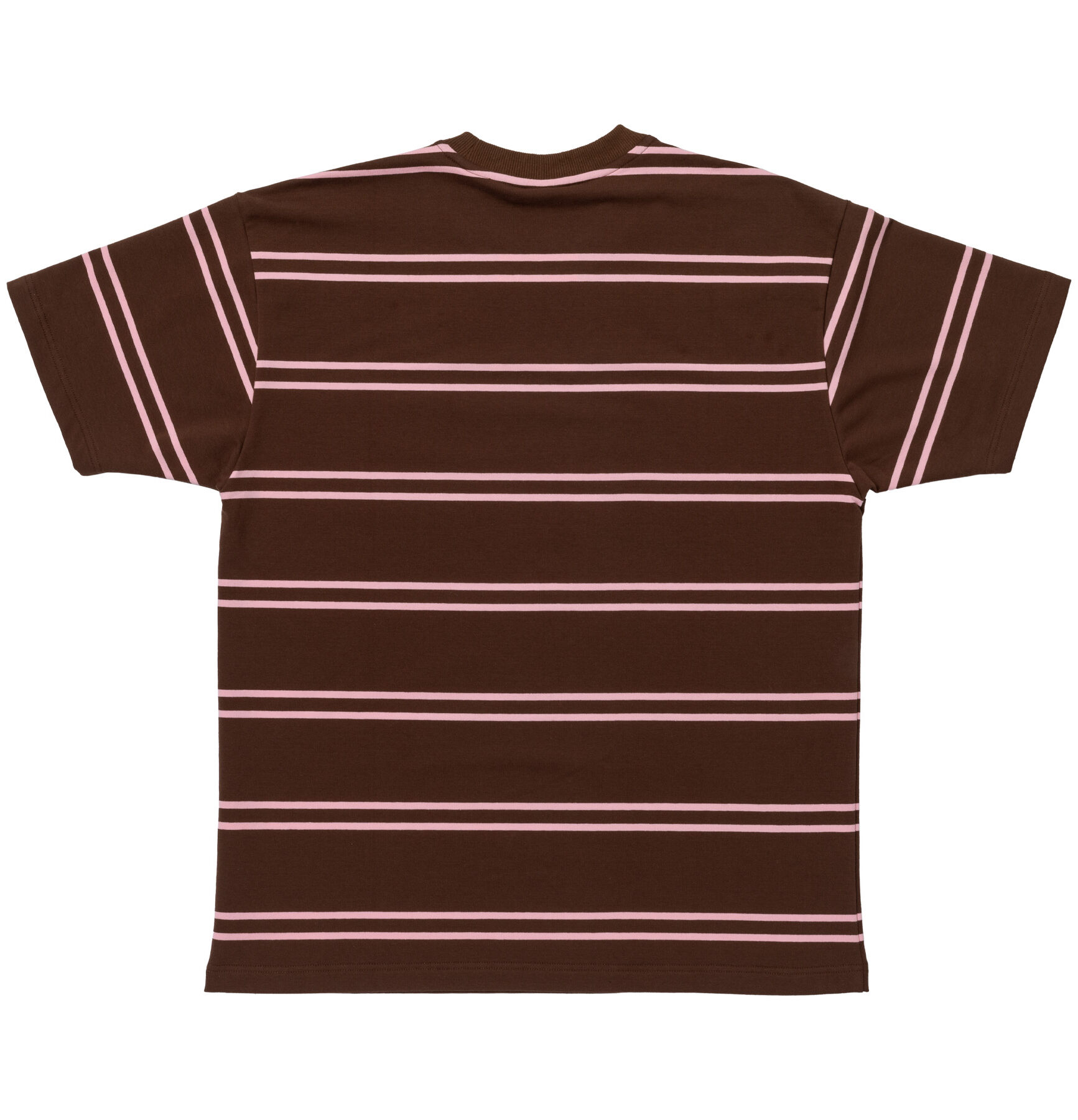 Krooked T-Shirt Eyes EMB Stripe Brown L Krooked T-Shirt Eyes EMB Stripe Brown XXL