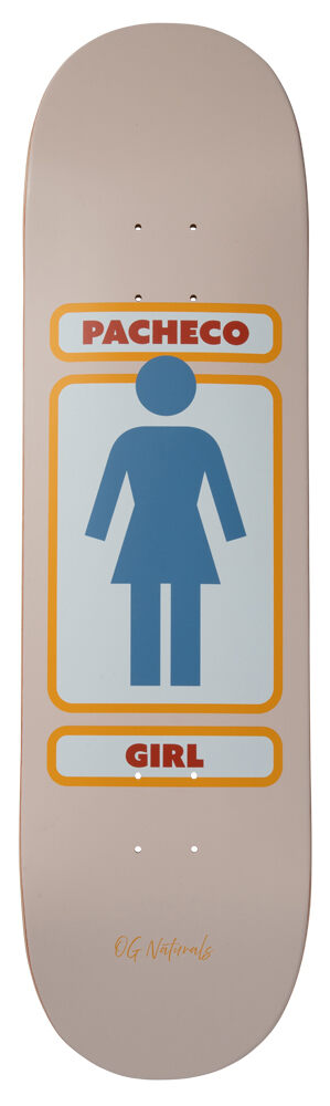 Girl Skateboard Deck Pacheco OG Natural Coll. 8,50 TT Girl Skateboard Deck Pacheco OG Natural Coll. 8,50 TT