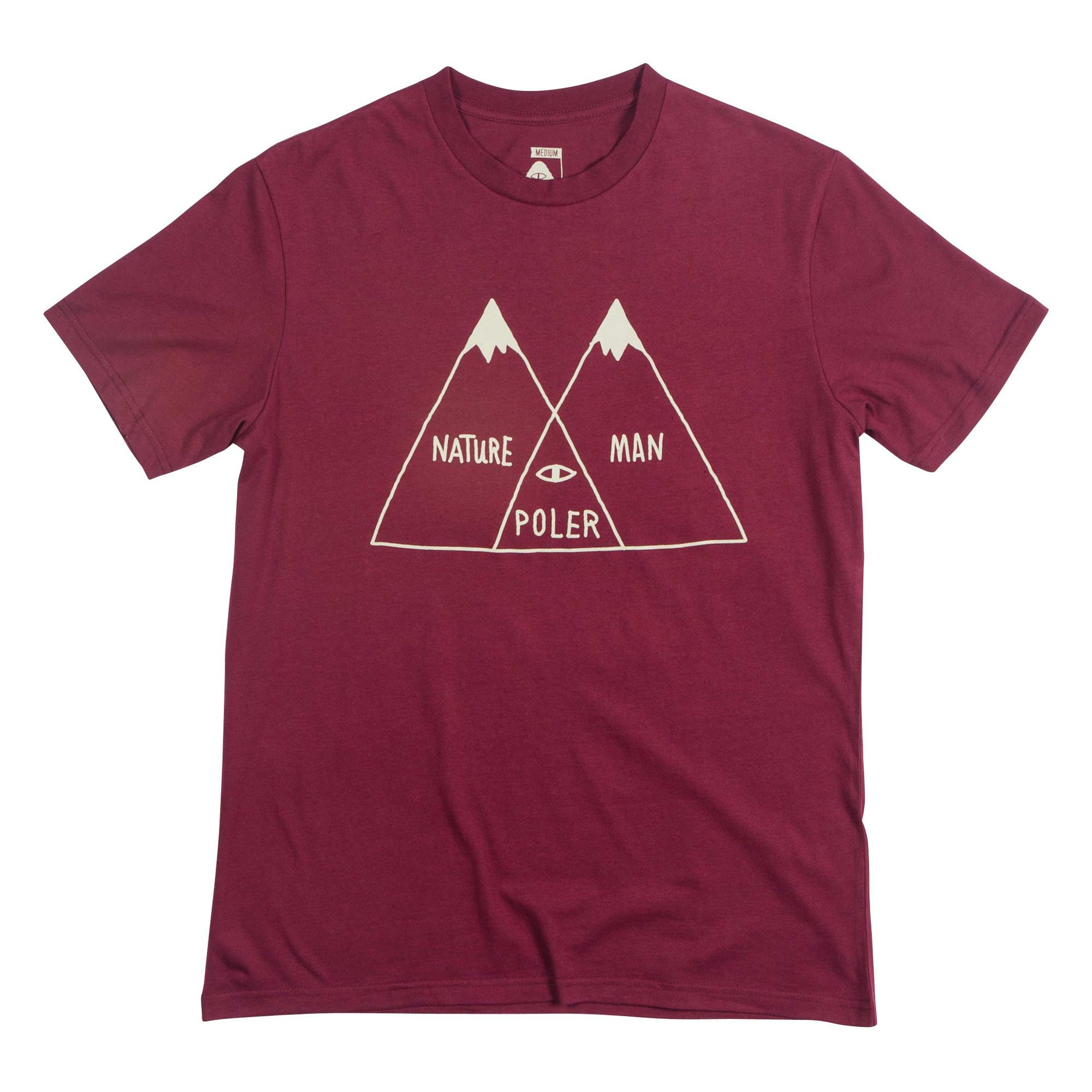 T-Shirt POLER DIAGRAMME DE VENN (HOMMES) vin doux de baies