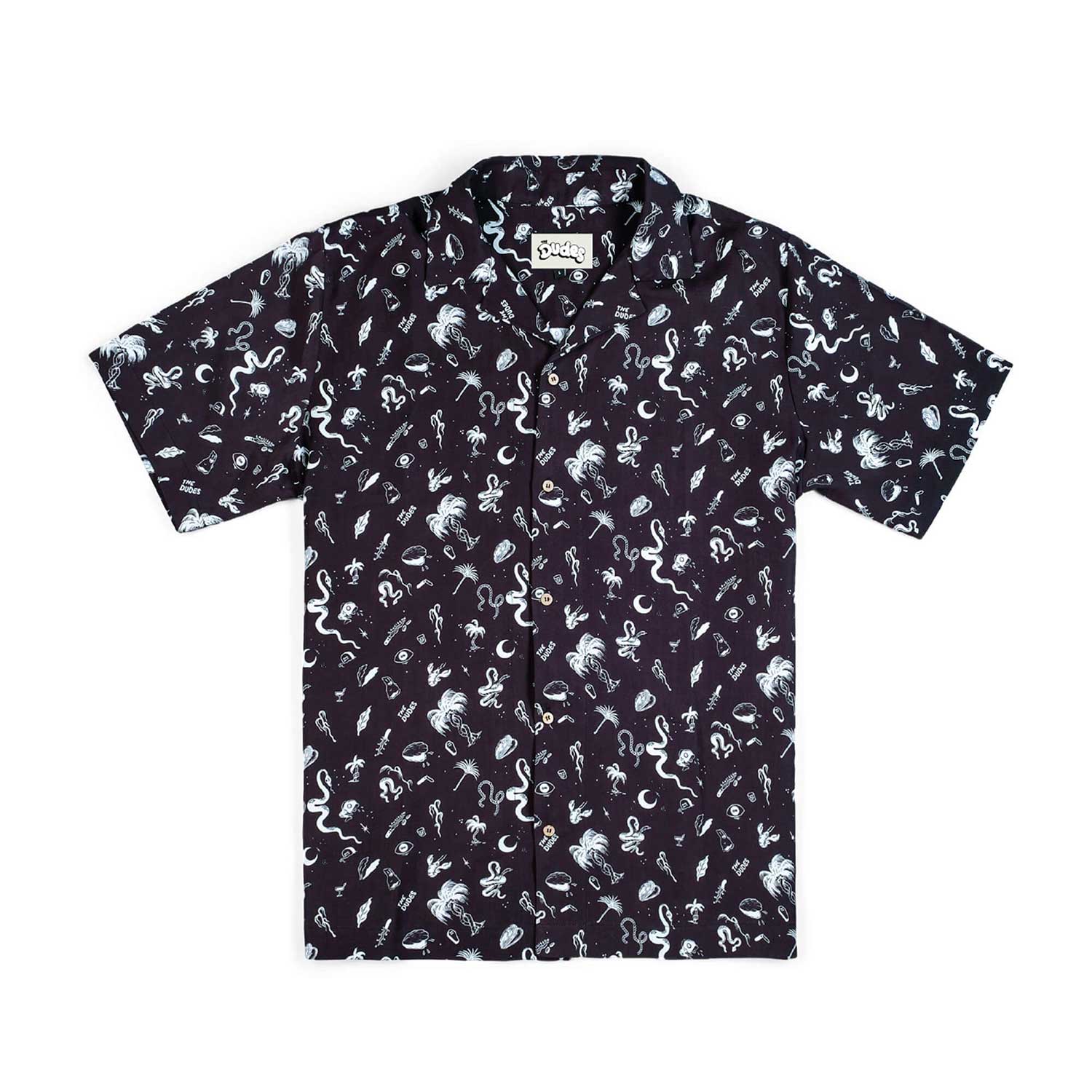 The Dudes Bitch Hawaiian Shirt - black XXXL