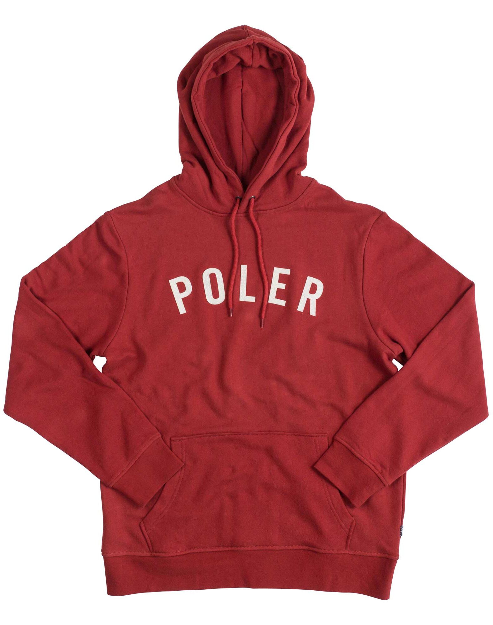 POLER Sweat IVY STATE HOODIE, mud red M