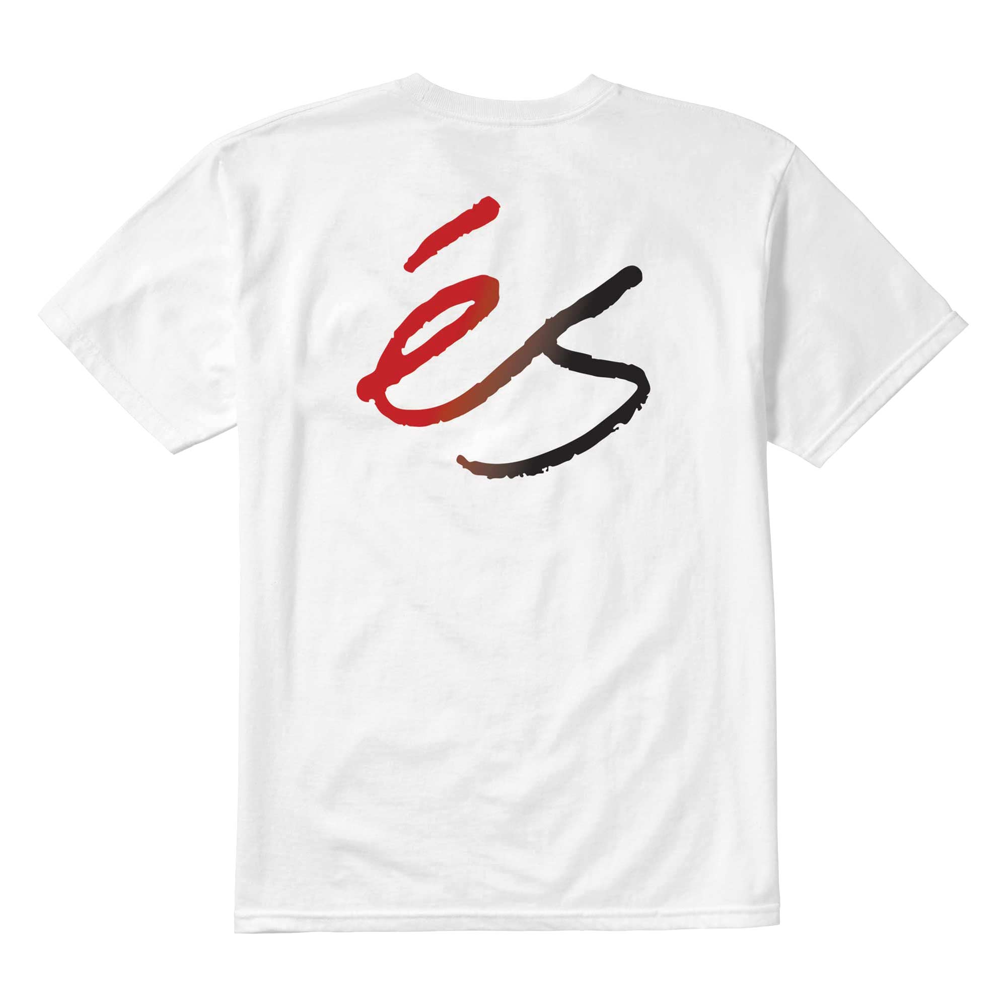 eS SKB T-Shirt TEAM FADE white