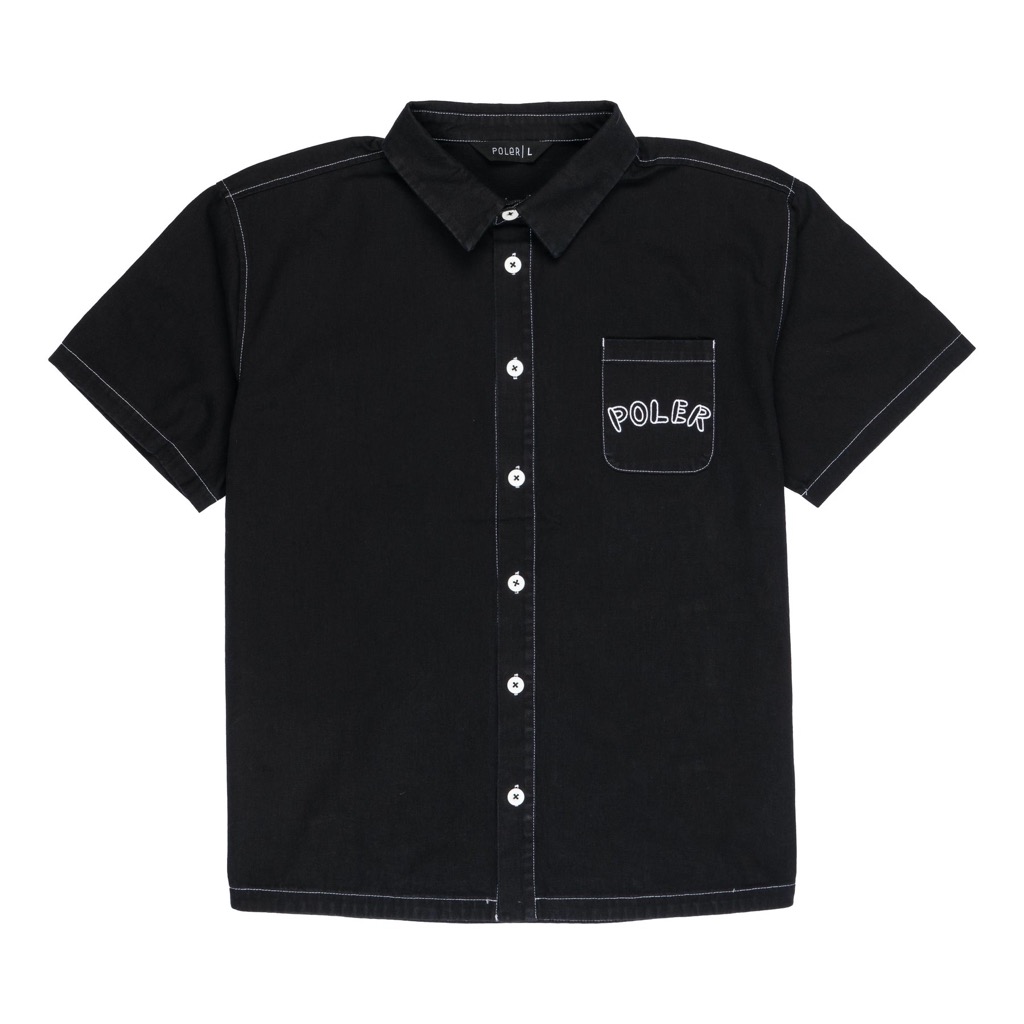 Poler Intern Hemd - mosquitoblack XL